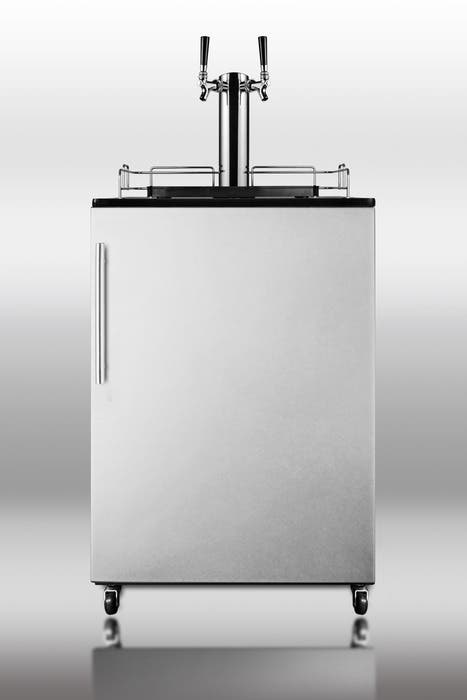Summit SBC4907SSHVTWIN Stainless Steel