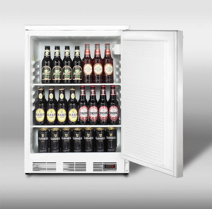 Summit FF7LPUBSSHH Stainless Door with Horizontal Thin Handle