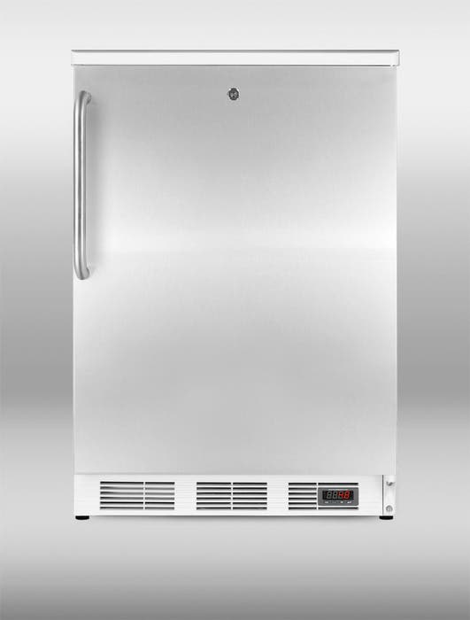 Summit FF7LPUBSSTB Stainless Door with Pro Handle