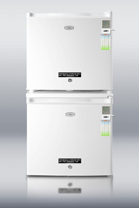 Summit FFAR2LFS20LSTACKMED Stacked combination of compact