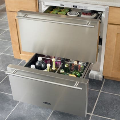 Marvel 6ORDESSF 24" Outdoor Double Drawer Refrigerator