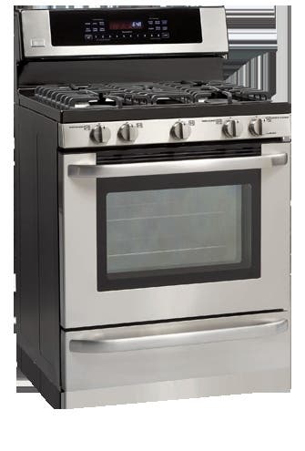 LG LRG30855ST 30" Freestanding Gas Range