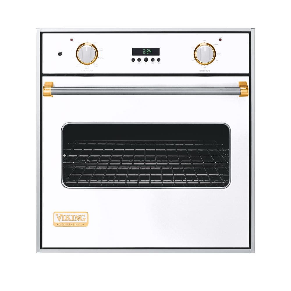 Viking VESO127WHBR White with Brass Accent