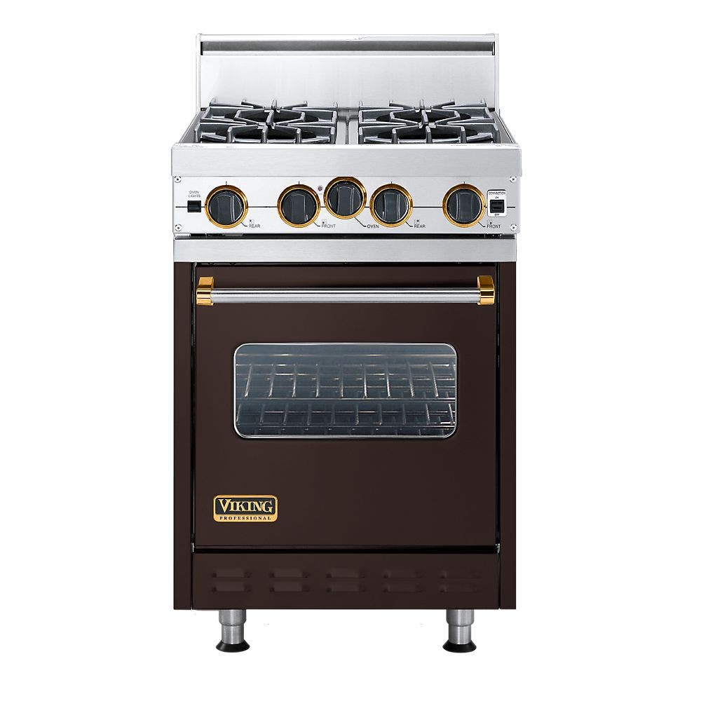 Viking VGIC2454BBR Custom Colors with Brass Accent