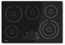 Electric Smoothtop Style Cooktop with 5 Elements