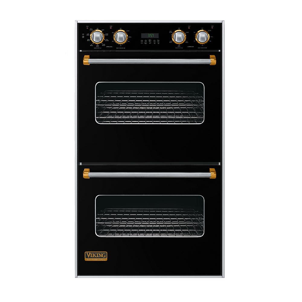 Viking VEDO130BKBR Black with Brass Accent