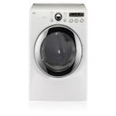 27" Electric Dryer with 7.3 cu. ft. Capacity, 9 Dry Programs, Sensor Dry, SmartDiagnosis, Wrinkle Care Option, LoDecibel Quiet Operation, Custom Program and Dual LED Display