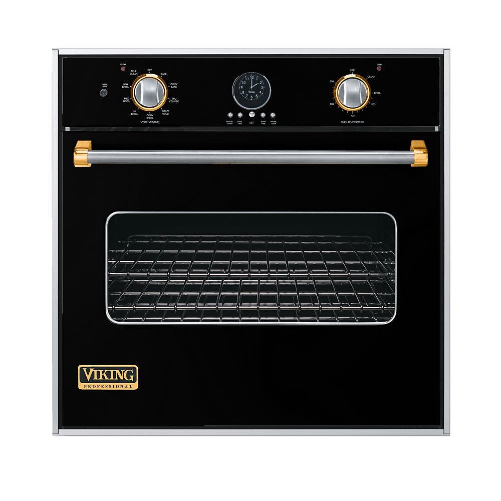 Viking VESO5301BKBR Black with Brass Accent