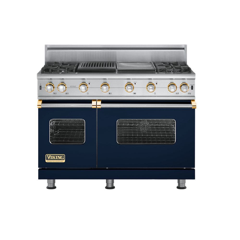 Viking VGCC5484GQBR Custom Colors with Brass Accent