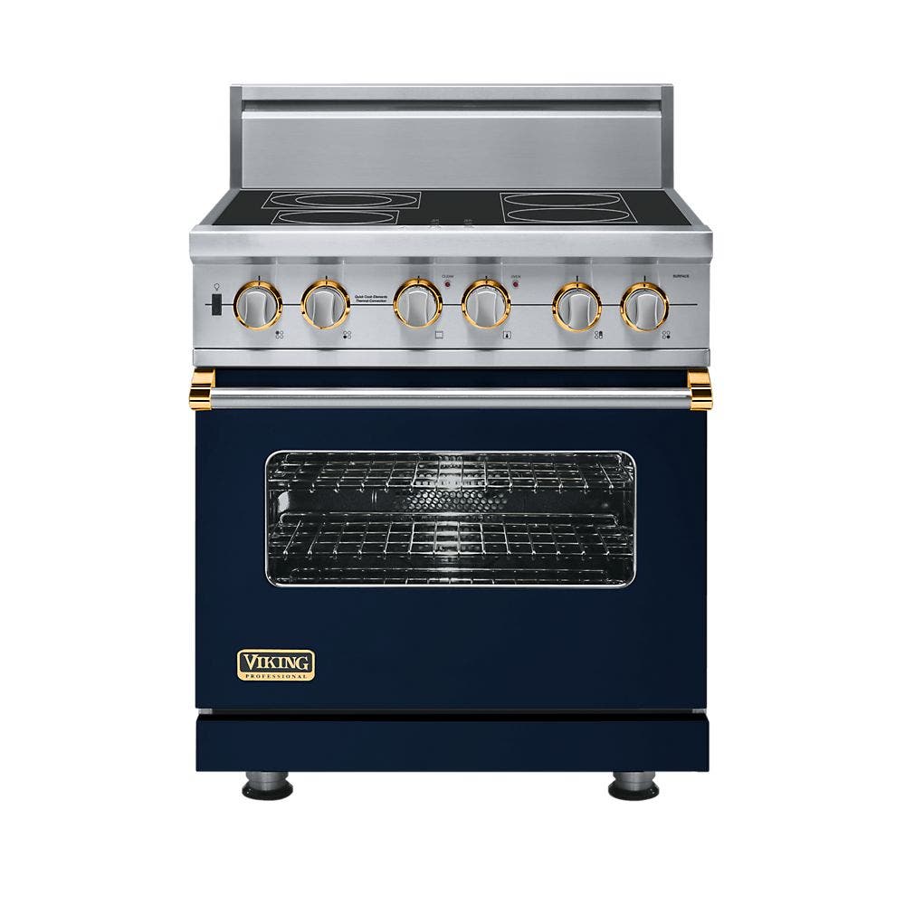 Viking VESC5304BBR Custom Colors with Brass Accent