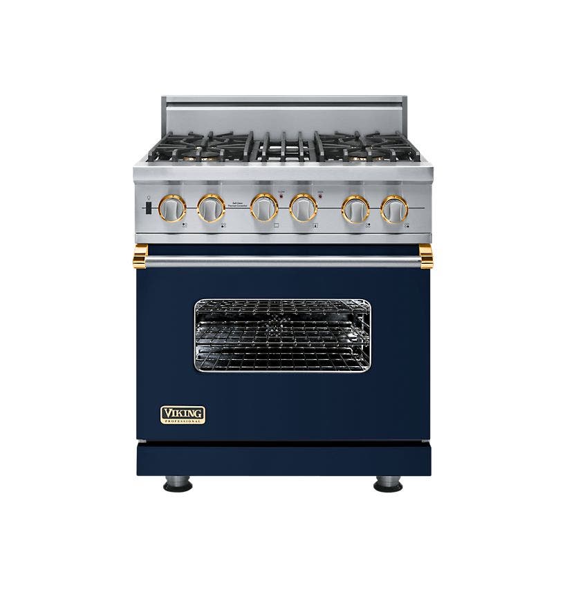 Viking VGSC5304BBR Custom Colors with Brass Accent