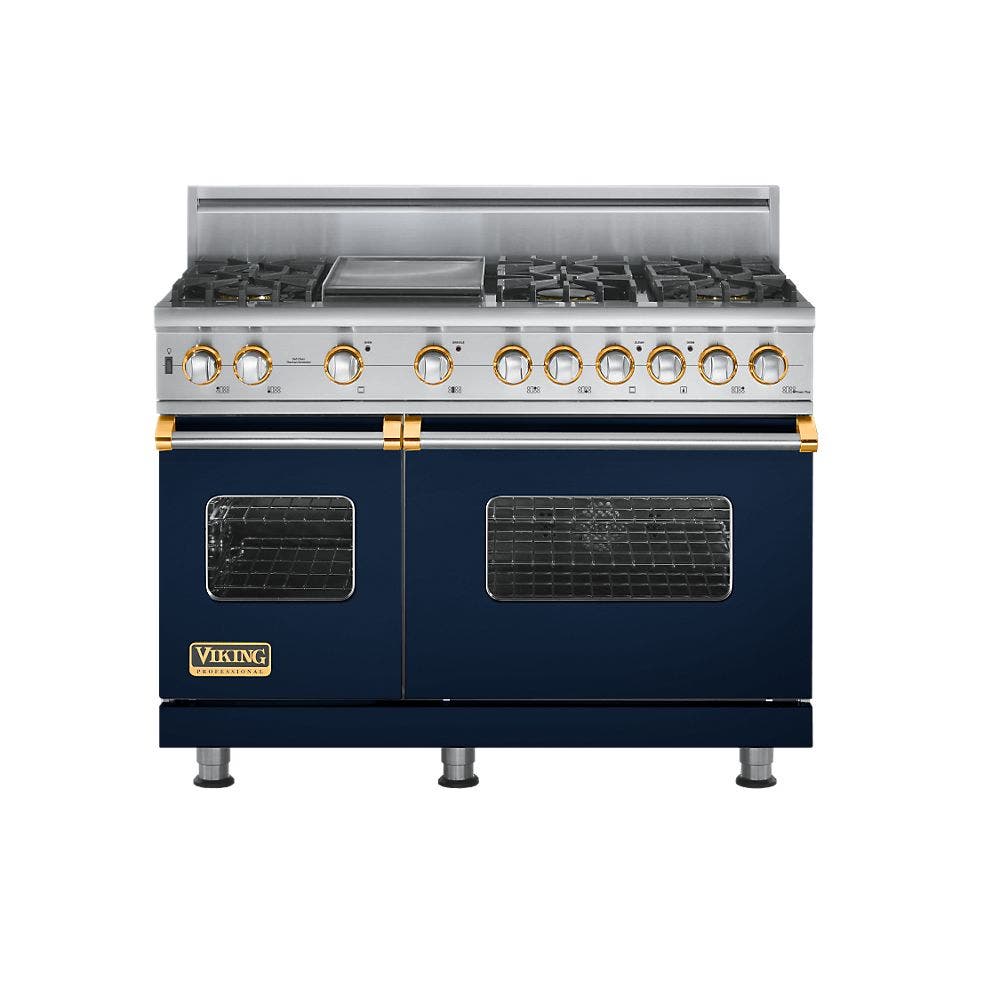 Viking VGSC5486GBR Custom Colors with Brass Accent