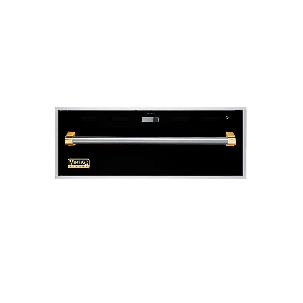 Viking VEWD173BKBR Black with Brass Accent