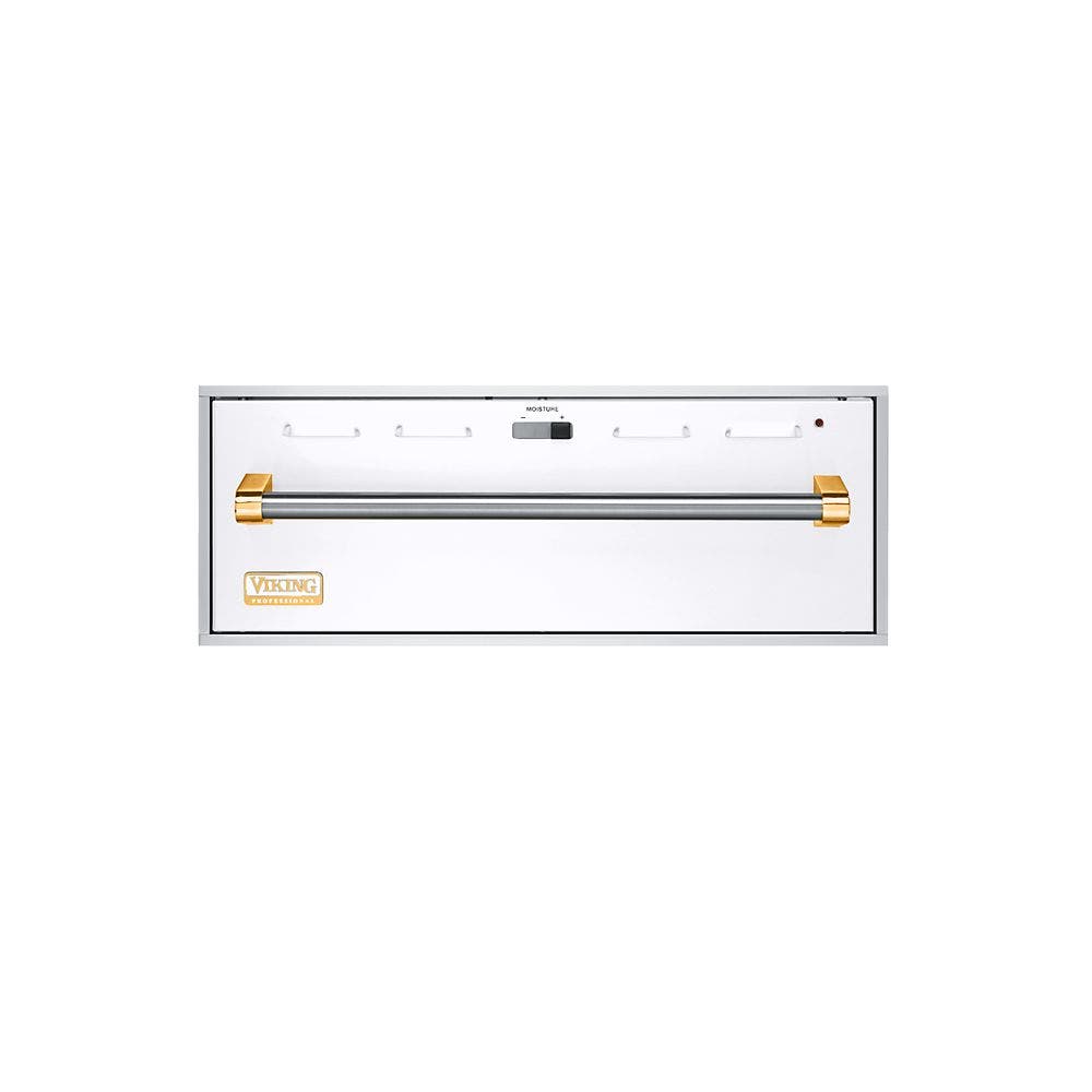 Viking VEWD173WHBR White with Brass Accent