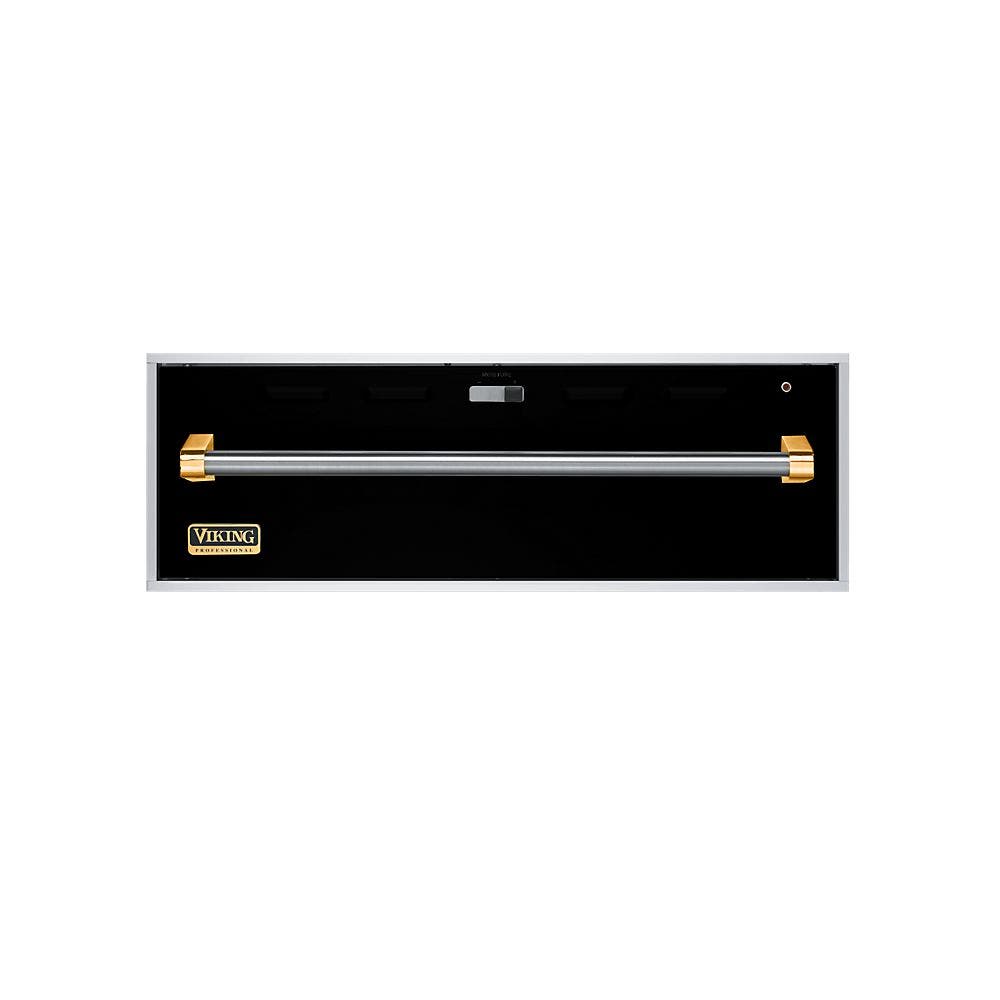 Viking VEWD103BKBR Black with Brass Accent