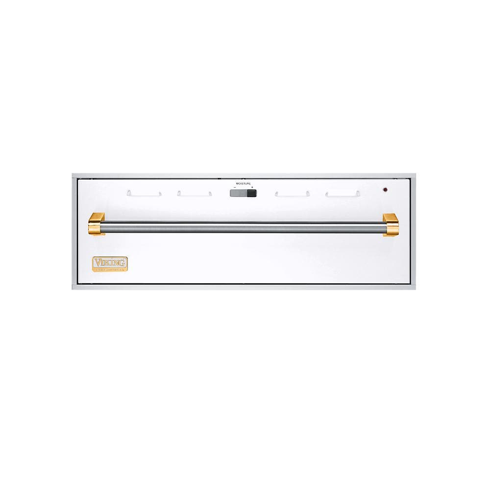 Viking VEWD103WHBR White with Brass Accent
