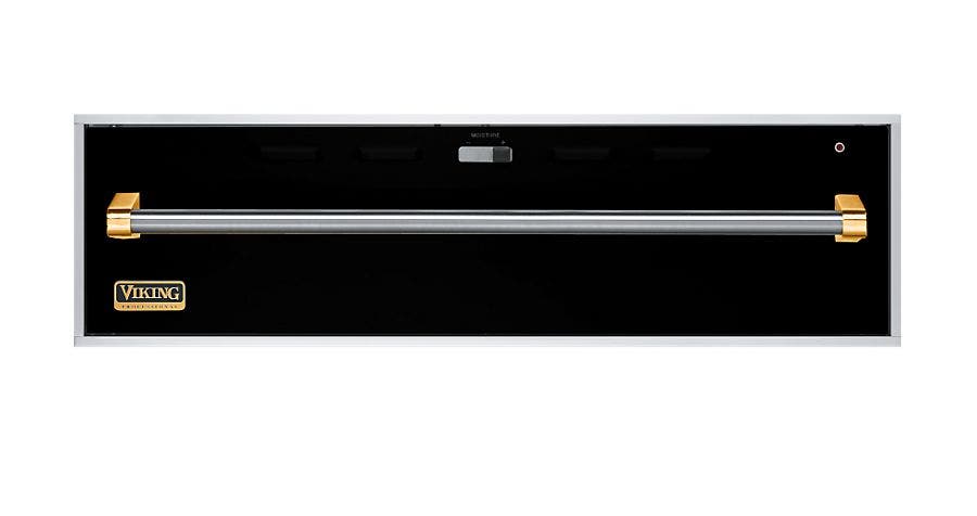Viking VEWD163BKBR Black with Brass Accent