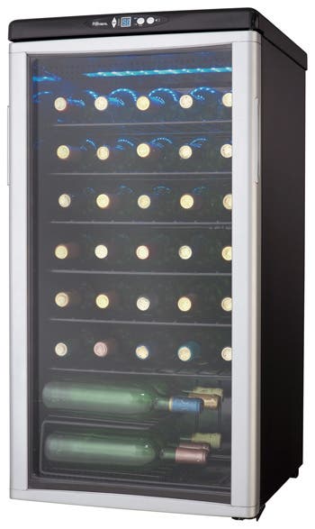 Danby DWC357BLP Black with Stainless Steel Door Trim