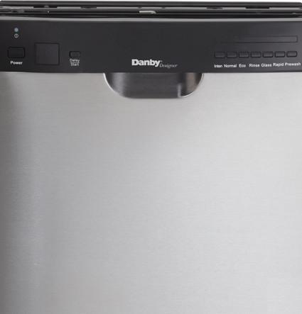 Danby DDW1899BLS 18" Built-in Dishwasher