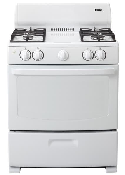 Danby DR3009WGLP 30" Freestanding Gas Range