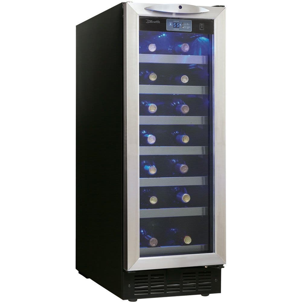 Danby DWC276BLS Black with Stainless Steel Door Trim