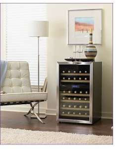 Whirlpool WWC287BLS 22" Dual Zone Wine Cellar