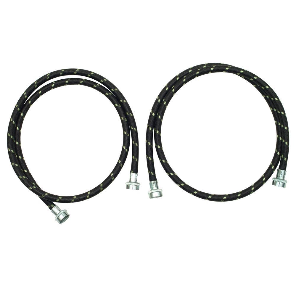 5" Nylon Braided Washer Fill Hose Kit