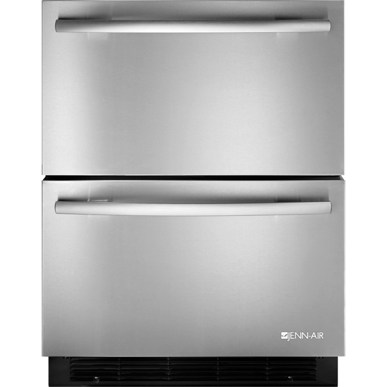 Jenn Air JUD248RWRS 24" Double Drawer Refrigerator with 5.1 cu. ft