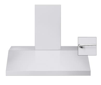 Viking DTWS42491WHCR White with SS/Chrome Rail