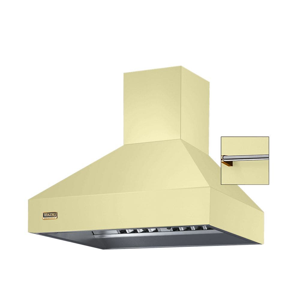 Viking VCWH3048BR Custom Colors with Brass Accent Rail
