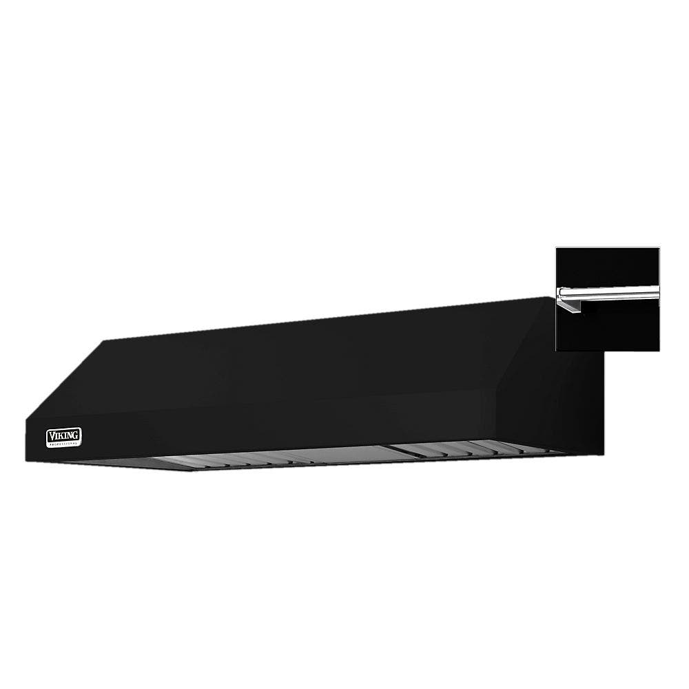 Viking VWH3010BKCR Black with SS/Chrome Rail