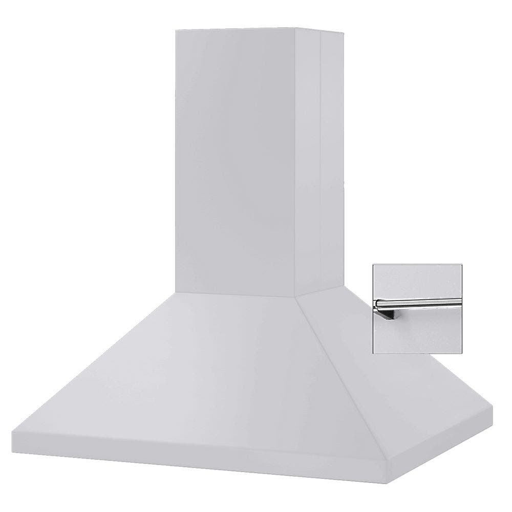 Viking DCIH5404WHCR4 White with SS/Chrome Rail
