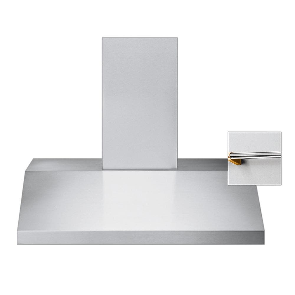 Viking DTWS36491SSBR Stainless Steel with Brass Accent Rail