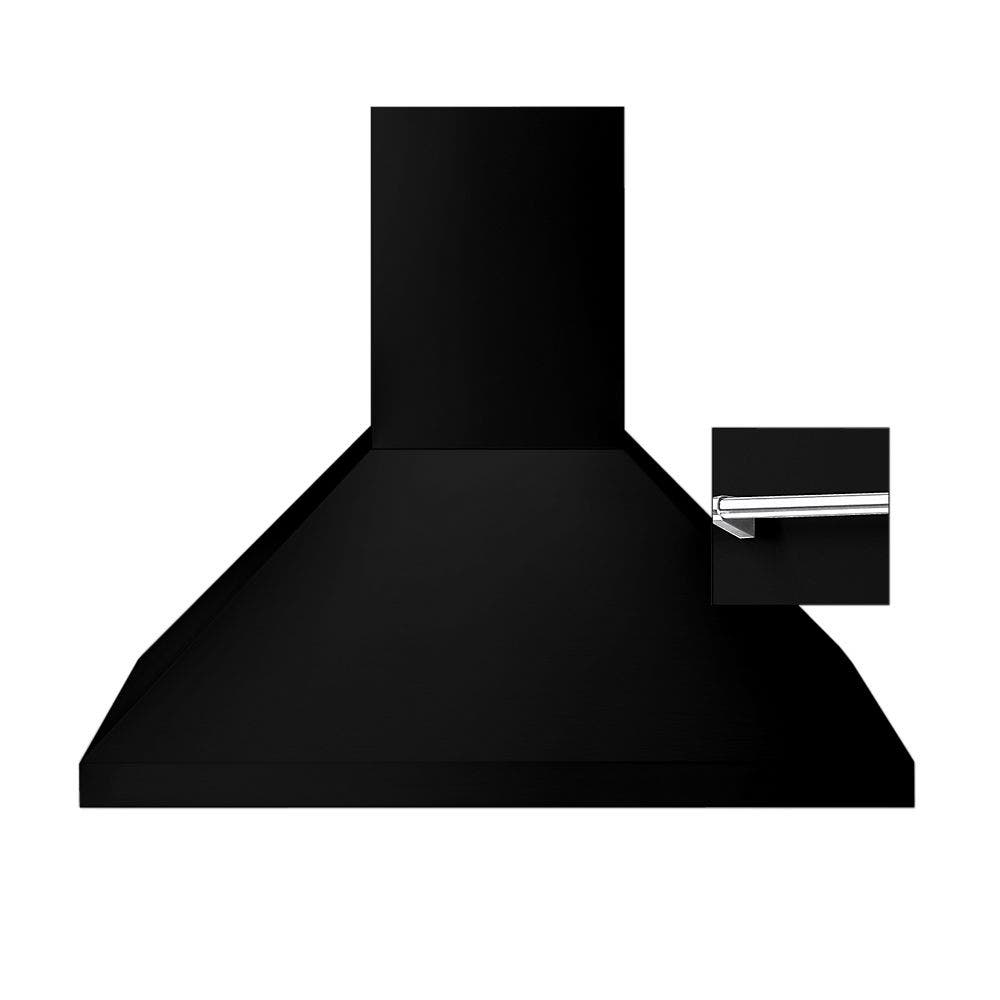 Viking DCWH3644BKCR Black with SS/Chrome Rail