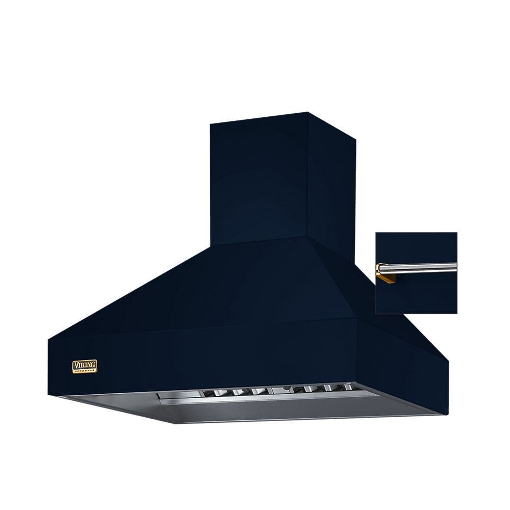 Viking VCWH5448BR Custom Colors with Brass Accent Rail