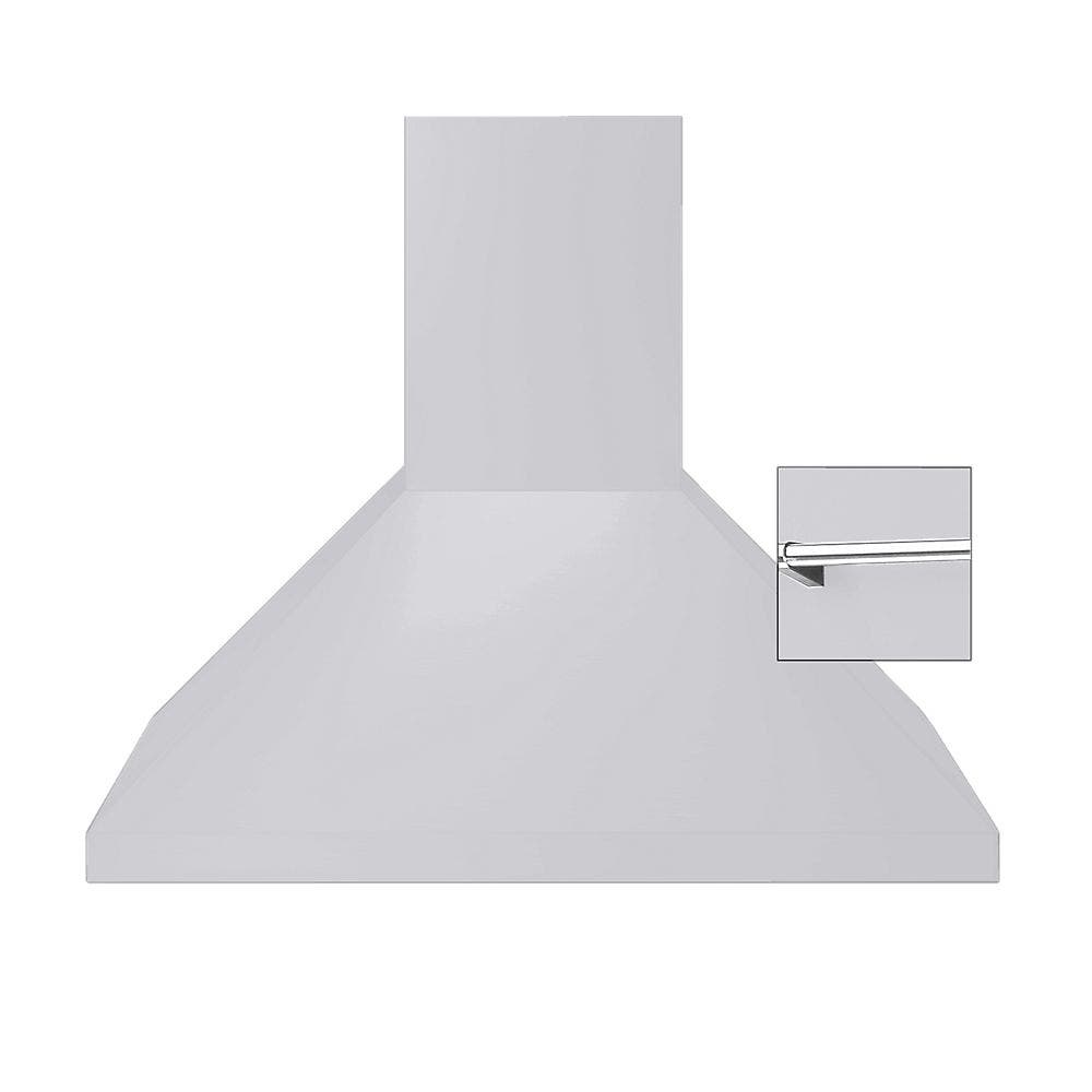 Viking DCWH4244WHCR White with SS/Chrome Rail