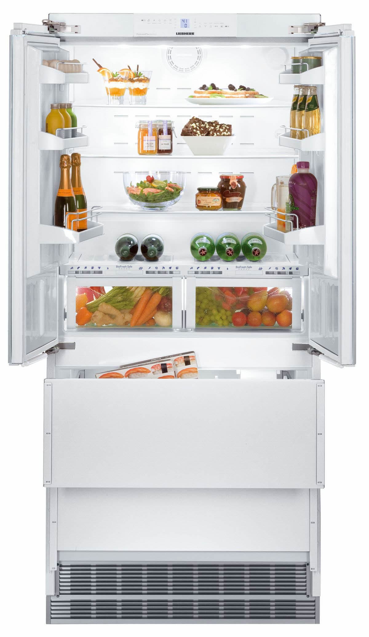 Liebherr HCB2062 36" Fully Integrated French Door Refrigerator