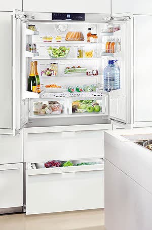Liebherr HCB2062 36" Fully Integrated French Door Refrigerator