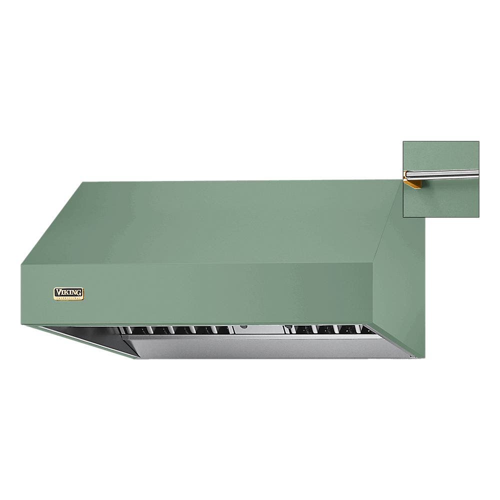 Viking VWH54481BR Custom Colors with Brass Accent Rail