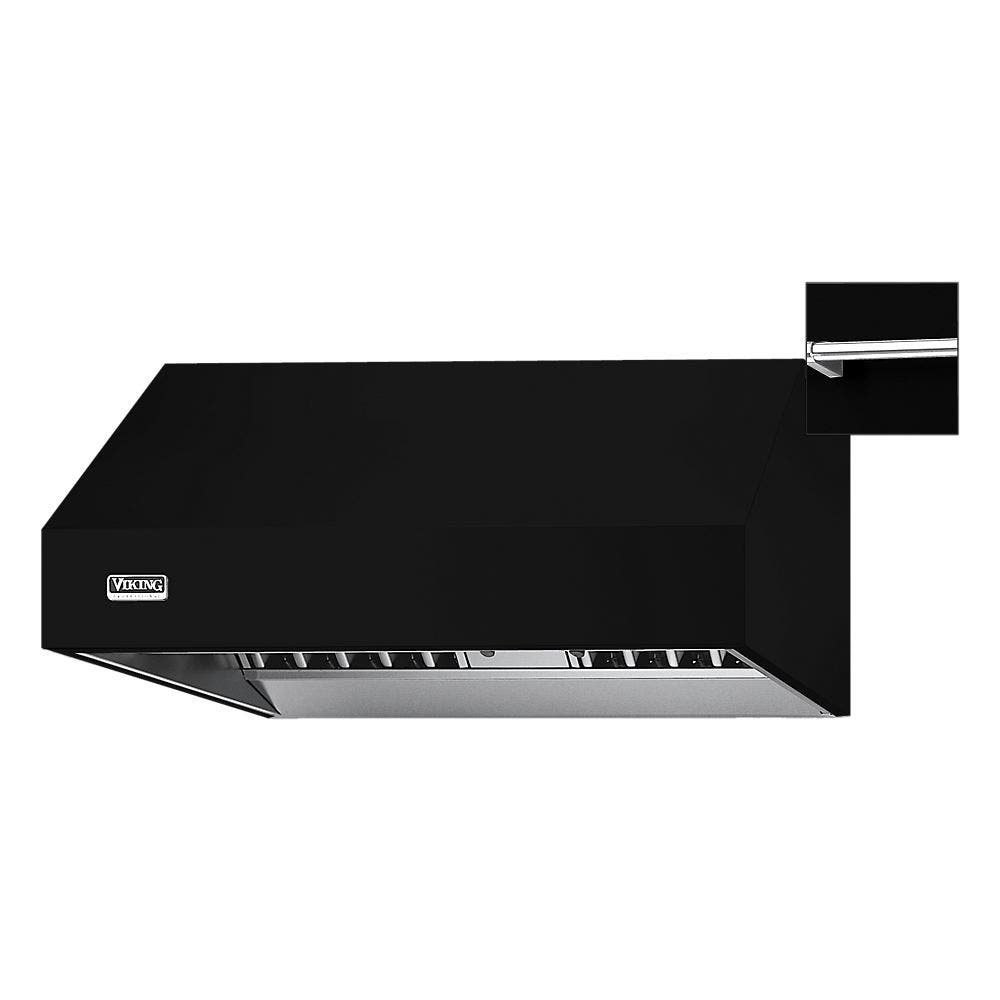 Viking VWH60781BKCR Black with SS/Chrome Rail