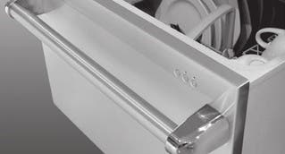 DCS DD224P5 Semi-Integrated Double DishDrawer
