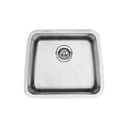 20" Undermount Single Bowl Stainless Steel Sink with 10" Bowl Depth, 18-Gauge, 18/10 Chrome/Nickel Content and 3-1/2" Drain