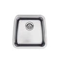 18" Undermount Single Bowl Stainless Steel Bar Sink with 9" Bowl Depth, 18-Gauge, 18/10 Chrome/Nickel Content and 3-1/2" Drain