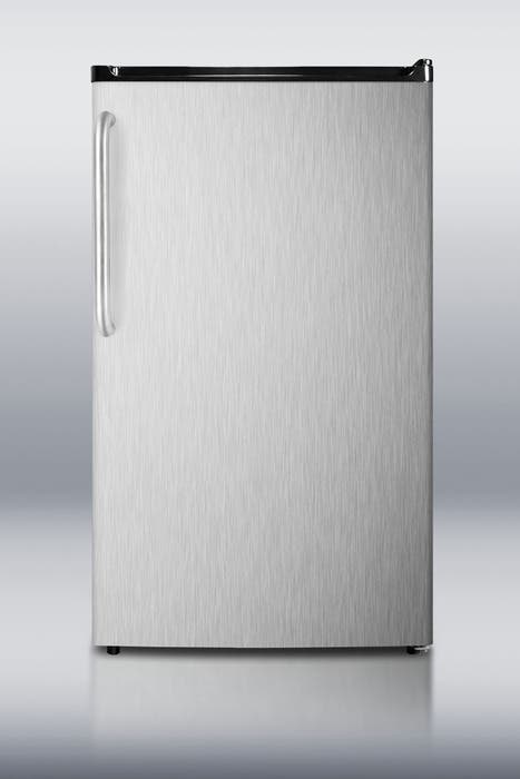 Summit FF43ESSSTB Stainless Steel with Pro Handle and Black Cabinet