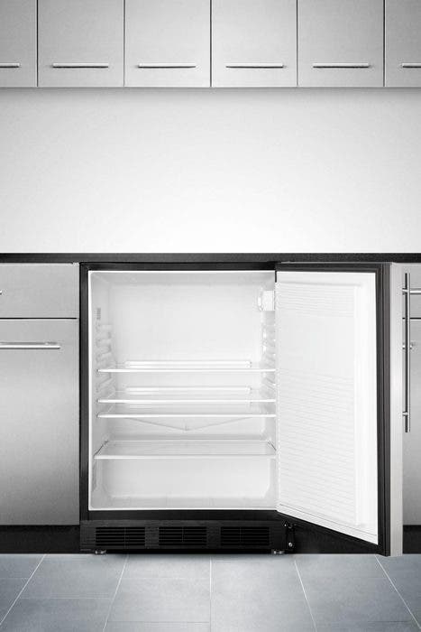 Summit AL752BBISSHV Stainless Door with Vertical Thin Handle