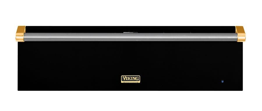 Viking VEWD536BKBR Black with Brass Accent