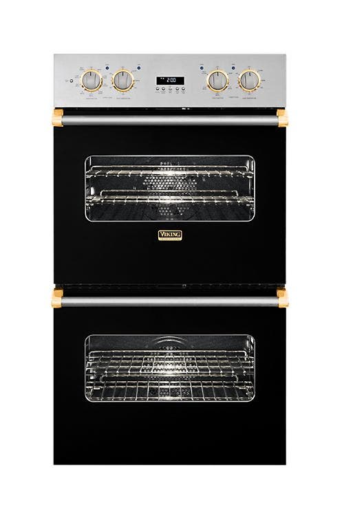 Viking VEDO1302BKBR Black with Brass Accent