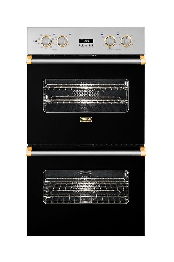 Viking VEDO1272BKBR Black with Brass Accent