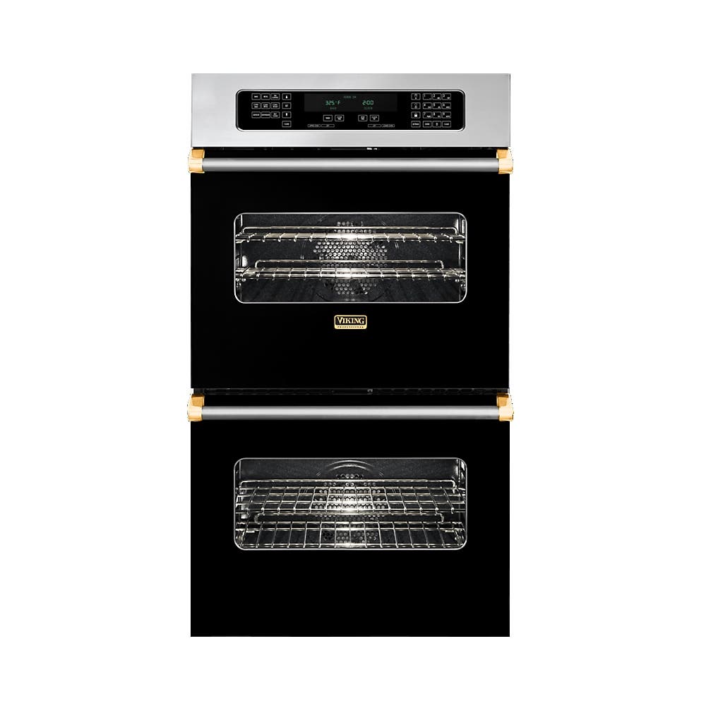 Viking VEDO1302TBKBR Black with Brass Accent