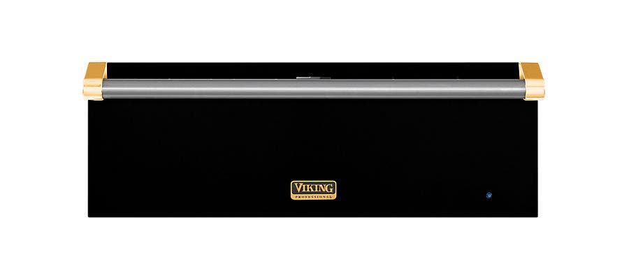 Viking VEWD530BKBR Black with Brass Accent